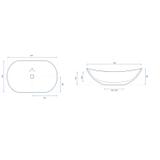 Umývadlo na dosku REA Royal Ombre