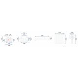 REA ORIX dušas komplekts Gold BOX