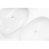 Rea CLEO 61 WHITE MATT galda virsmas izlietne