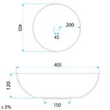 Aufsatzwaschbecken Rea ANIKA