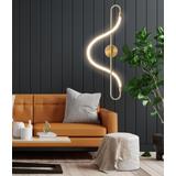 Lampe LED APP858-W Long Gold
