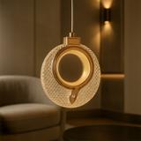 Kristall-Hängelampe  LHJ110-1CP LIGHT ROSE GOLD