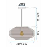 Deckenlampe NATURAL APP884-1CP