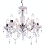 Deckenleuchte EBT004-5CP TRANSPARENT