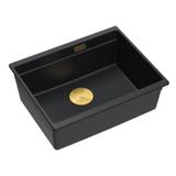 granito kriauklė Logan 100 Black