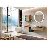 Mirror LED 60cm MMJ BRUSH SILVER