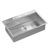 Stainless steel sink BURT 110 WORKSTATION BRUSH NICKEL