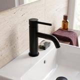 Washbasin faucet with bidetta Rea Lungo Black