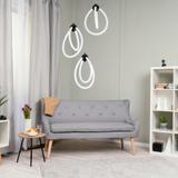 Lampe LED G022-3CPR Black