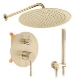 Set de dus incastrat Rea Venti Brush Gold  + BOX