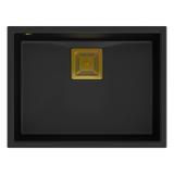 Granite sink DAVID 50 Black