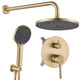 Shower system Rea Foster Brush Gold + BOX