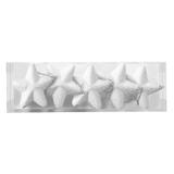 Zestaw 5szt Gwiazdek białych KL-21X21