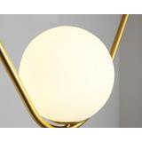 Hängelampe Gold Glas APP689-1CP