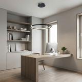 Lampa sufitowa LED APP1927-CP Czarna