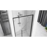 Shower doors SOLAR BLACK MAT 120