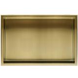 bathroom shelf 30x60 gold brush
