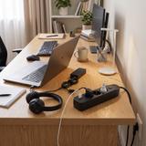 Listwa zasilająca Przedłużacz 3 gniazda + 2x USB-A + USB-C JNH024-3B Czarny