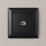 Gniazdo RJ45 OSTE JNH010-S Czarne
