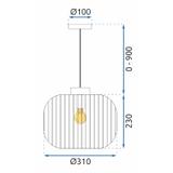 Deckenlampe APP1069-CP