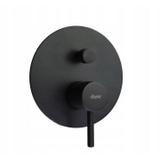 Colonne de douche-baignoire encastrée Rea Lungo Black + BOX