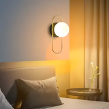 Wandlampe APP1756-1W BRUSH GOLD WHITE