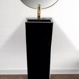 Kamila Melna keramikas brīvi stāvoša izlietne