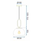 Deckenlampe  APP1073-1CP