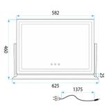 Lustro LED Studio L.Gold 58x45