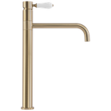 Maišytuvas praustuvui Rea Serra Brush GOLD high Auksinis mažas