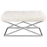 Ławka Siedzisko Białe BC-1518-1