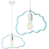 Hängelampe Cloud light blue