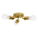 Trojité kovové stropné svietidlo APP704-3C Gold