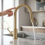 Kuhinjska slavina Rea Fresh Touch Brush Gold