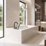 Bateria Wannowa 3-otworowa Rea Lungo Czarna