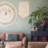 DEKORACJA ŚCIENNA BOHO MAKRAMA ECRU 322149