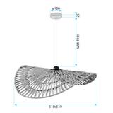 Deckenlampe BOHO APP1739-1CP 50CM