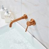 Podomítková umyvadlová baterie REA LUNGO Long Copper Brush + BOX