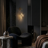 KINKIET ŚCIENNY LED G177-W ZŁOTY