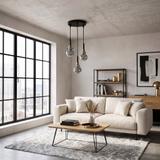 Lampa Wisząca APP1125-3CP Black Gold