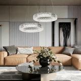 Lampe LED MS004-CP 40cm CHROME