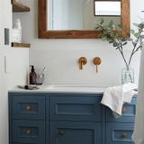 Podomítková umyvadlová baterie REA LUNGO Long Copper Brush + BOX