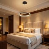 Lampa sufitowa LED APP1927-CP Czarna