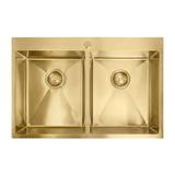 Νεροχύτης από μαύρο ατσάλι Joel BRUSH GOLD