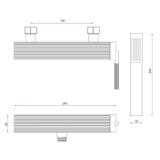 Robinet de douche REA Argon GOLD