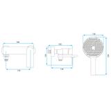 Koupelnová baterie REA  Veneta chrome