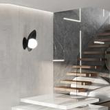 Wandlampe APP1188-1W Black