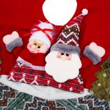 Mata pod choinkę czerwona YX22025 80 cm