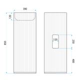 Umywalka Wolnostojąca REA Margarita