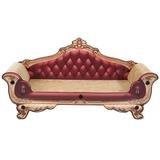 DRAPAK DLA KOTÓW KANAPA CZERWONA 331594